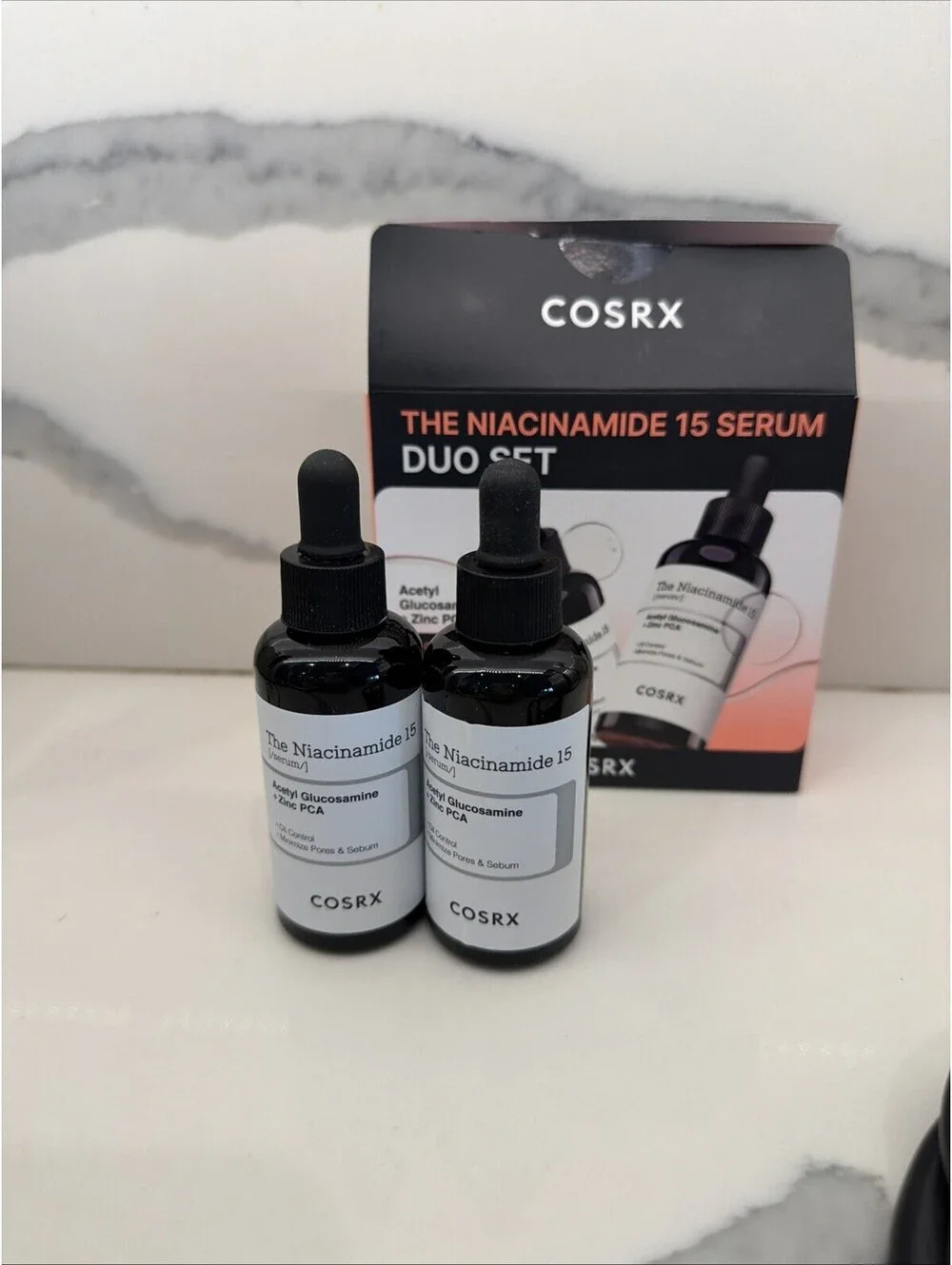 COSRX Niacinamide 15 Serum Skincare 30mL Each (2 Pack) Open Box - Exp 8/2027
